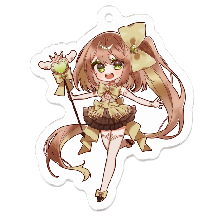 アクリルキーホルダー - 50 x 50 (mm)