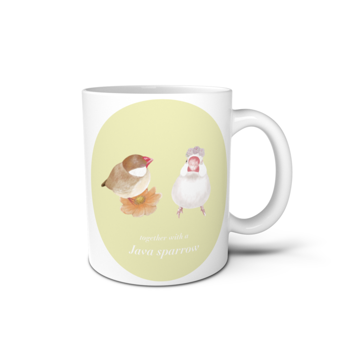 マグカップ - 直径 8 cm / 高さ 9.5 cm