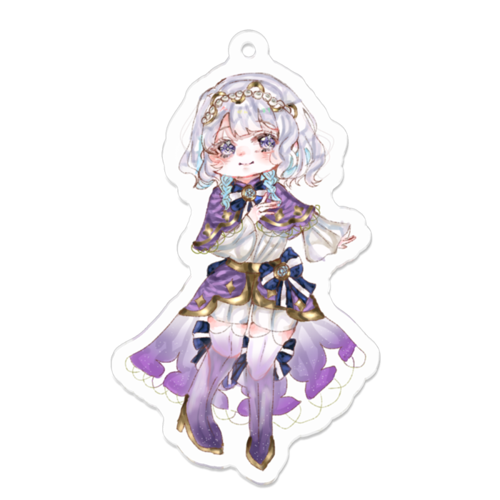 アクリルキーホルダー - 70 x 70 (mm)