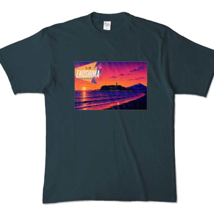 カラーTシャツ - XL - デニム (濃色)