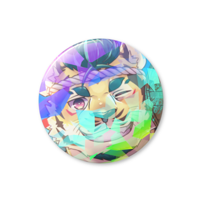 ホログラム缶バッジ - 44mm