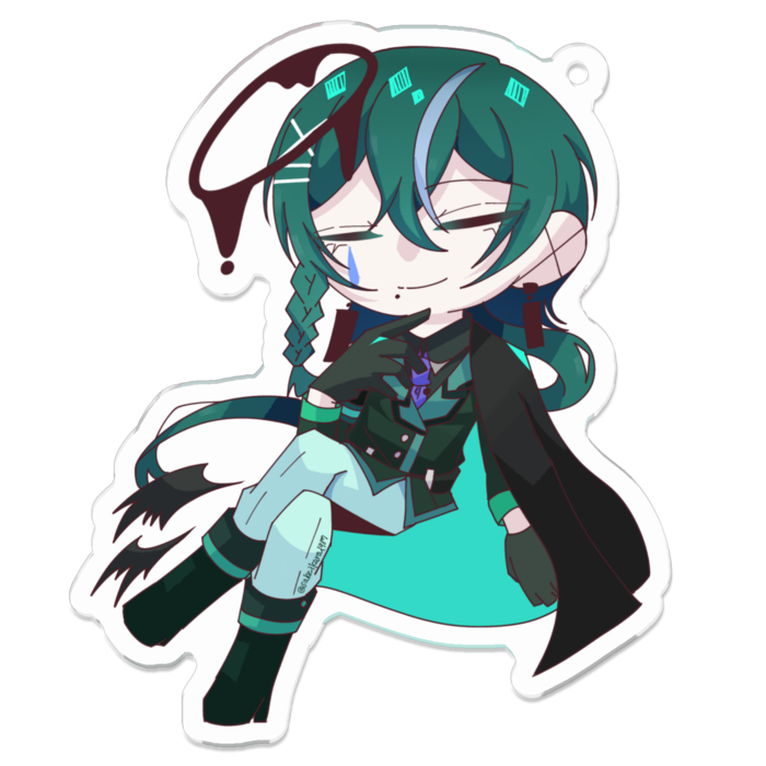 アクリルキーホルダー - 70 x 70 (mm)