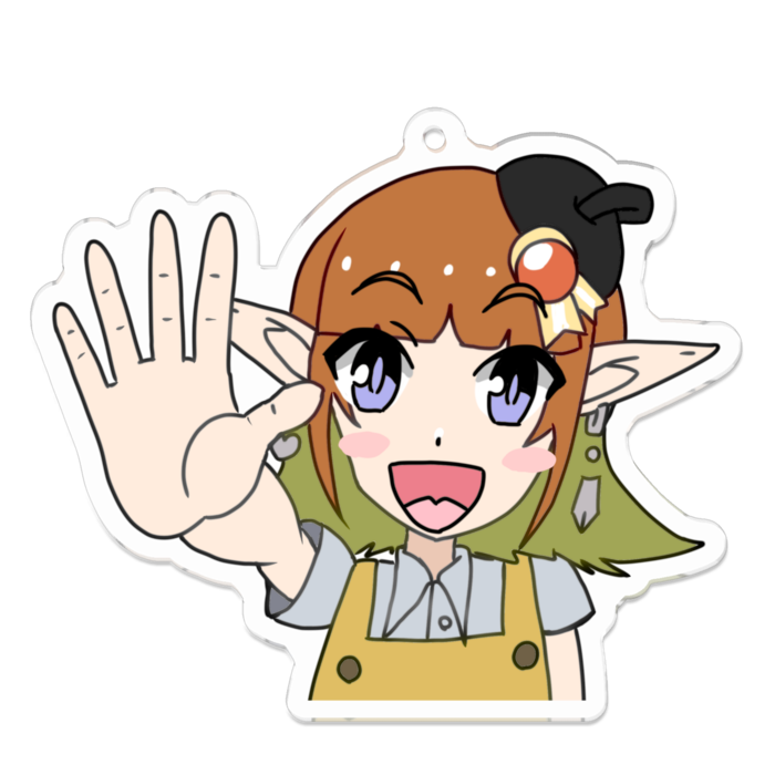 アクリルキーホルダー - 70 x 70 (mm)