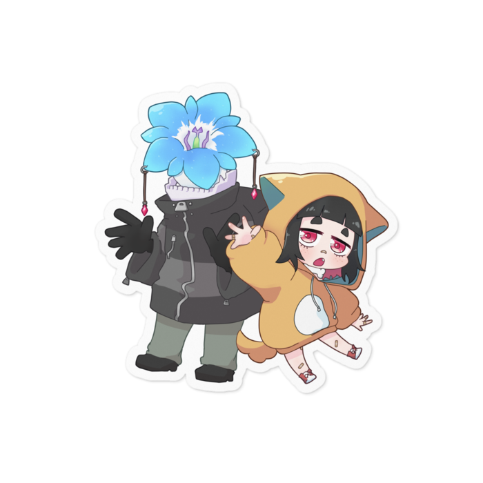 ステッカー - 100 x 100 (mm)