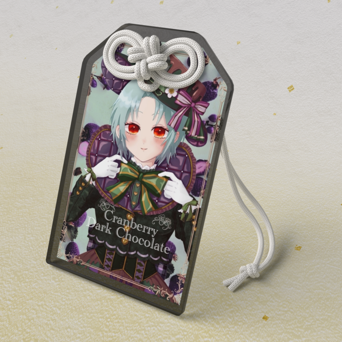 アクリルお守り - 50 × 80mm