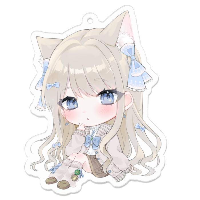 アクリルキーホルダー - 70 x 70 (mm)