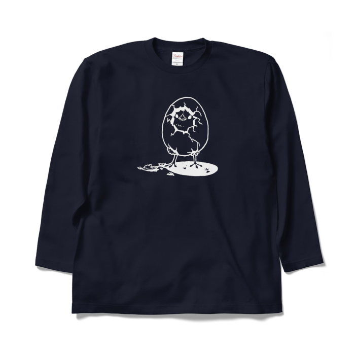 ロングスリーブTシャツ - XL - ネイビー