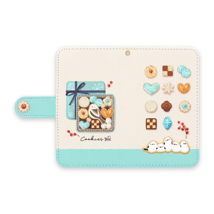 手帳型Androidケース - S - ストラップ穴 あり