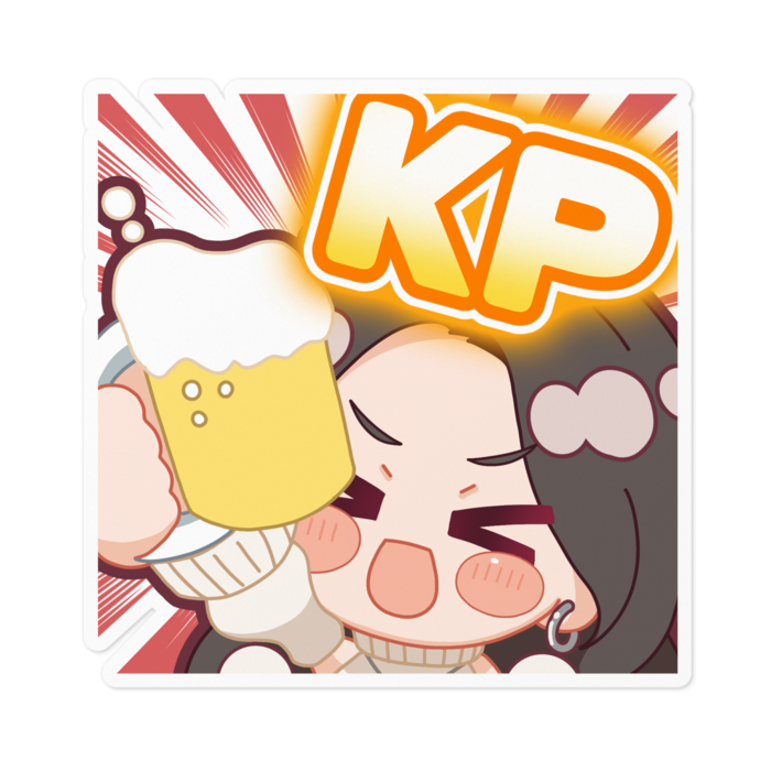 ステッカー - 100 x 100 (mm)