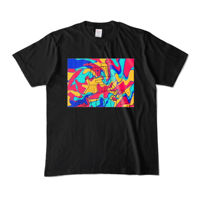 カラーTシャツ - M - ブラック (濃色)
