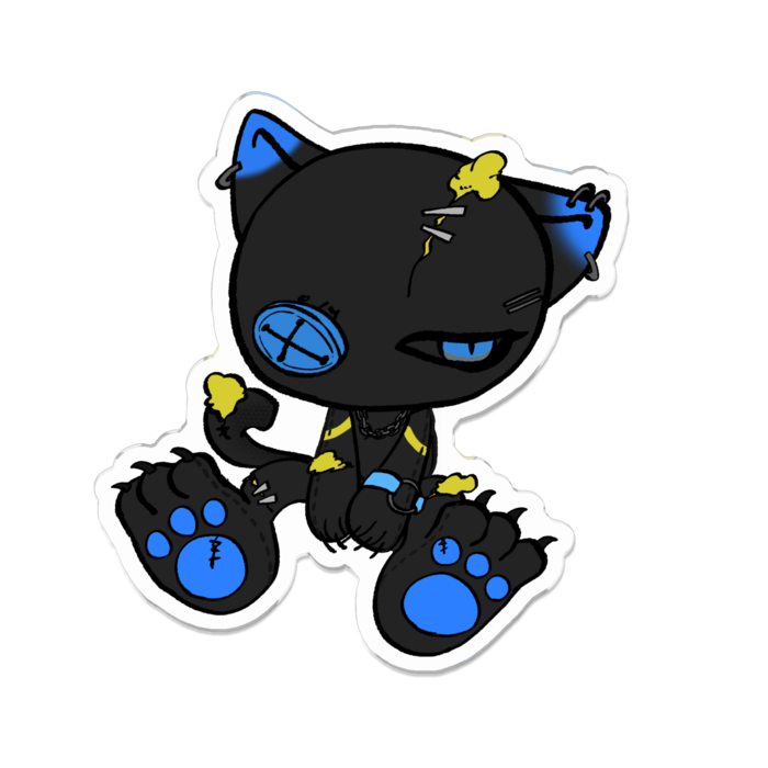 アクリルバッジ - 70 x 70 (mm)