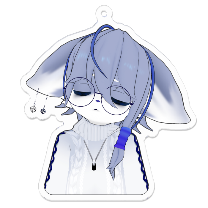 アクリルキーホルダー - 70 × 70 (mm)