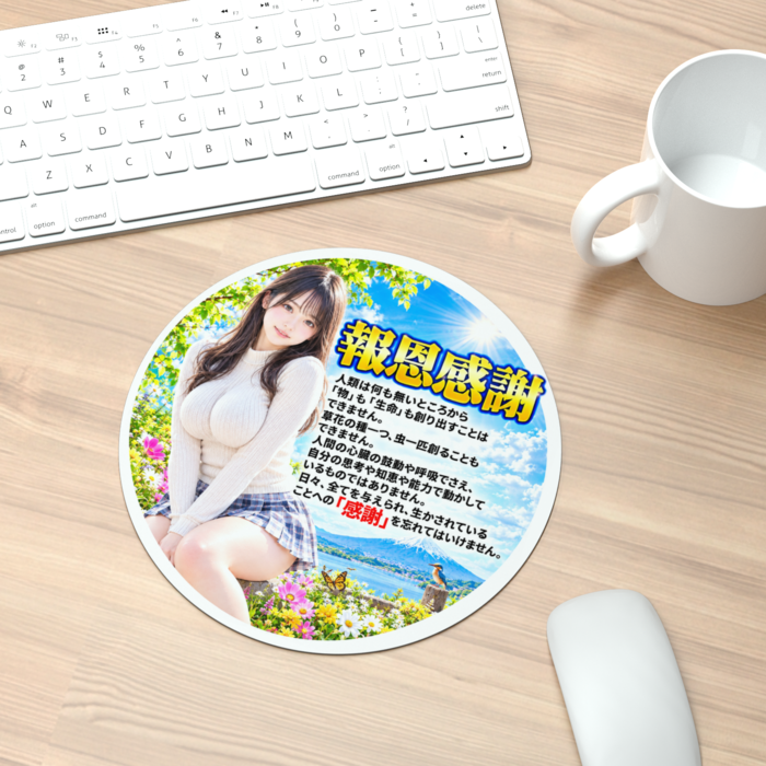 マウスパッド - 丸型