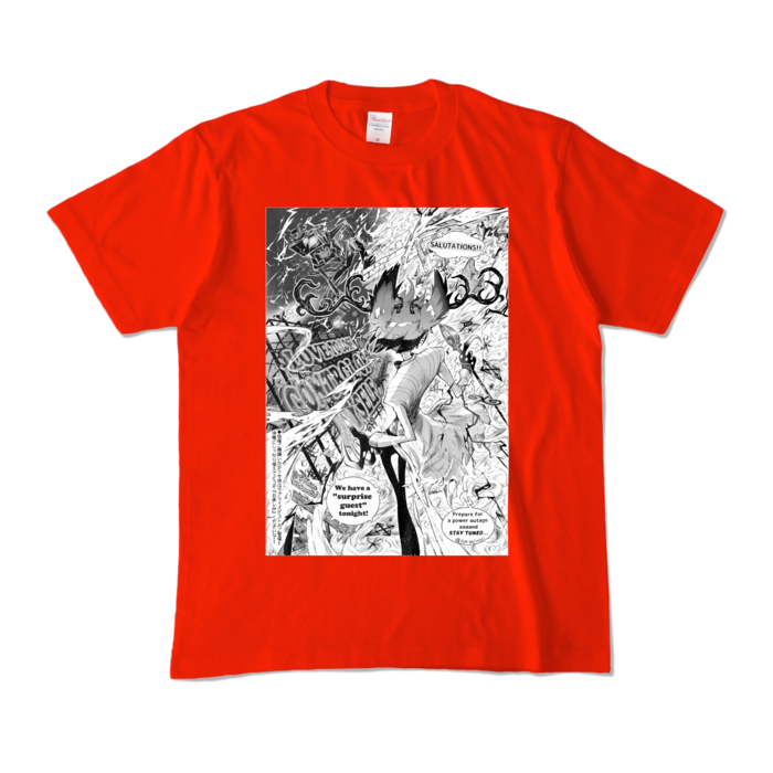 カラーTシャツ - M - レッド (濃色)