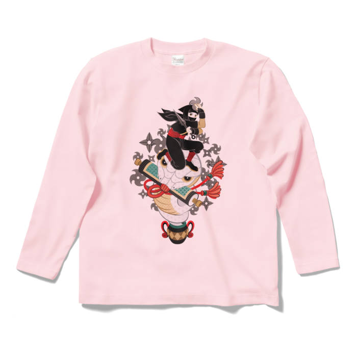 ロングスリーブTシャツ - S - ライトピンク