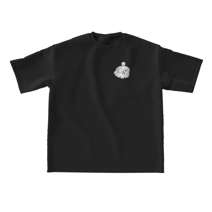 ビッグシルエットTシャツ - L - 両面