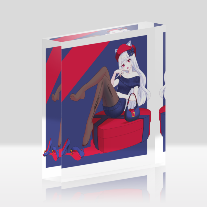 アクリルブロック - 100x100mm(1)