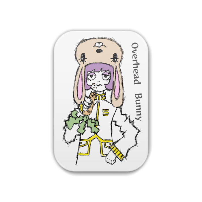 缶バッジ - 角丸 51x76mm