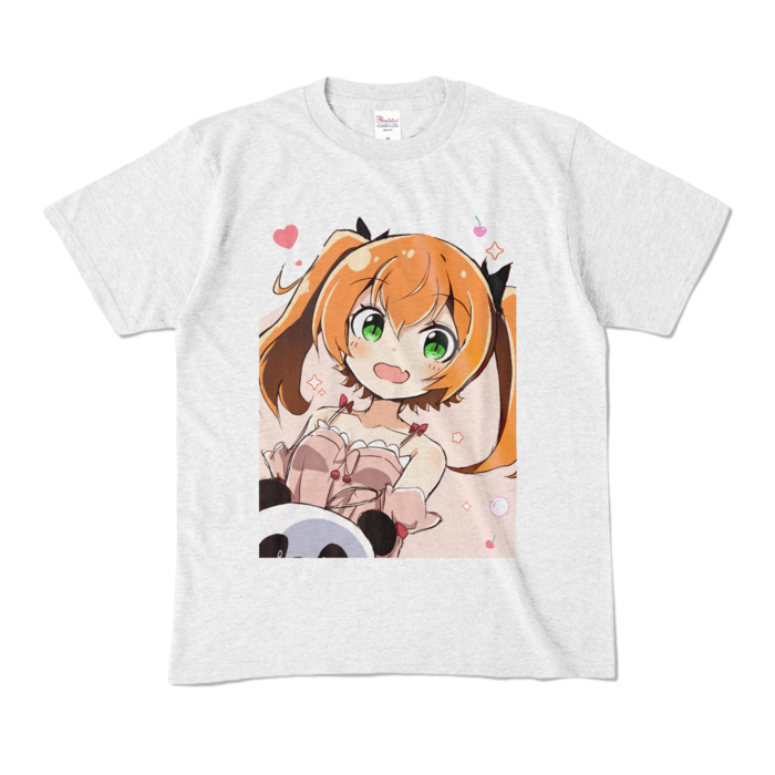 カラーTシャツ - M - アッシュ (淡色)