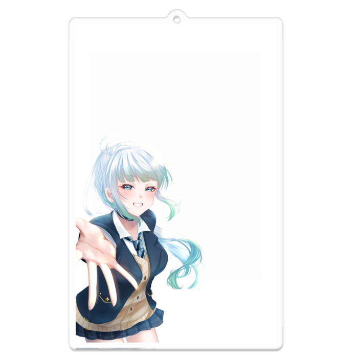 アクリルキーホルダー - 100 x 100 (mm)