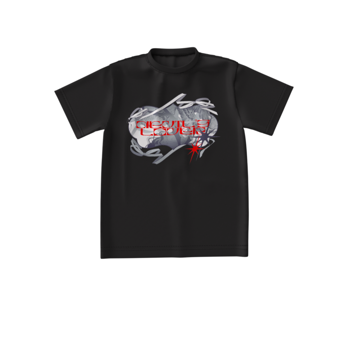 OL×悪魔Tシャツ−黒S