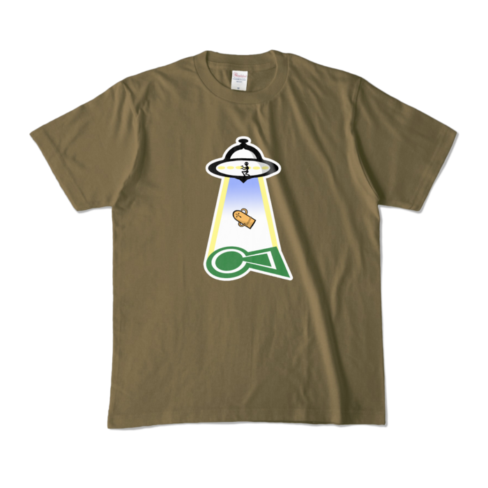 カラーTシャツ - M - オリーブ (濃色)
