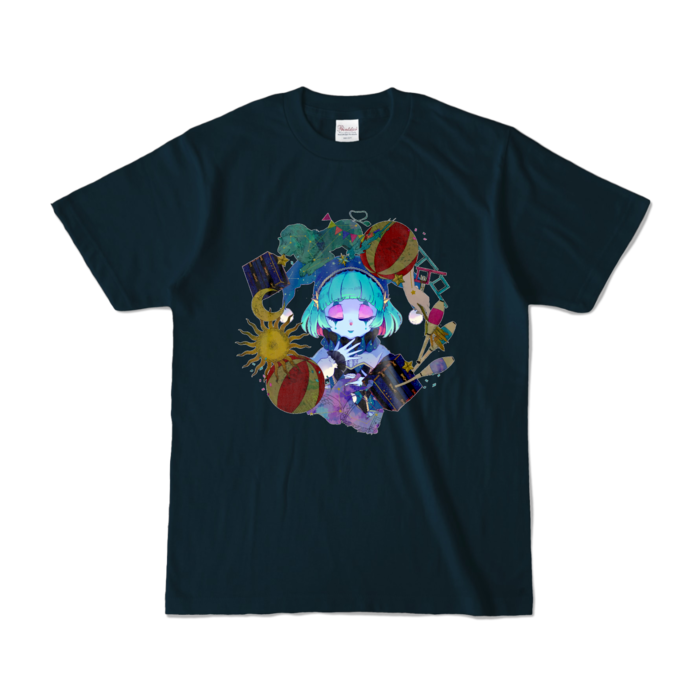 カラーTシャツ - S - ネイビー (濃色)