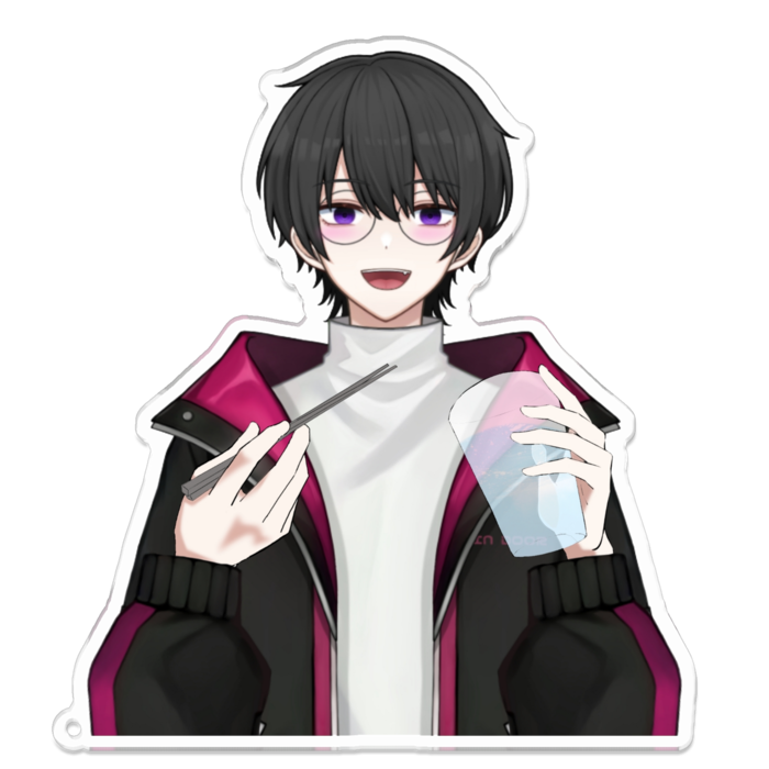 アクリルキーホルダー - 100 x 100 (mm)