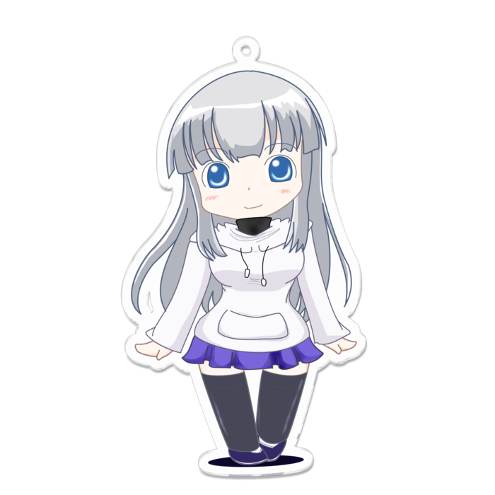 アクリルキーホルダー - 100 x 100 (mm)