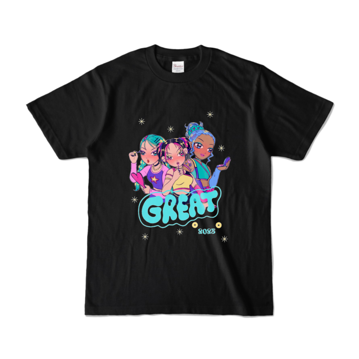 カラーTシャツ - S - ブラック (濃色)