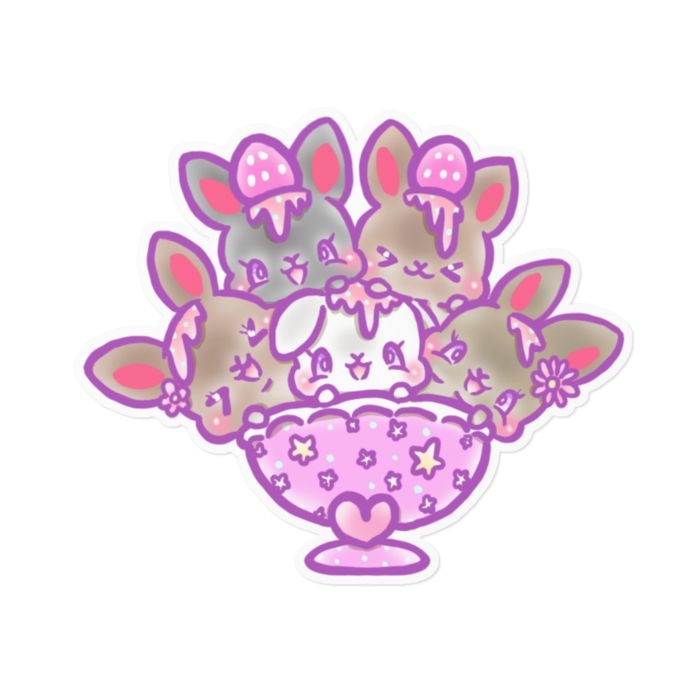 ステッカー - 160 x 160 (mm)