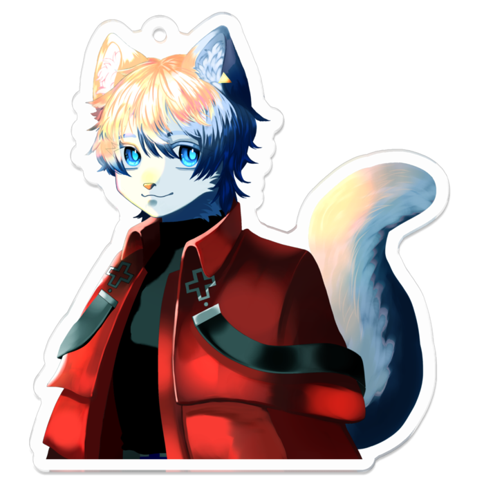 アクリルキーホルダー - 70 x 70 (mm)