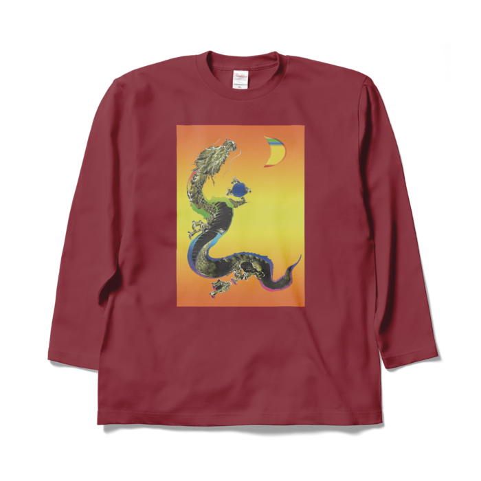 ロングスリーブTシャツ - XL - バーガンディ