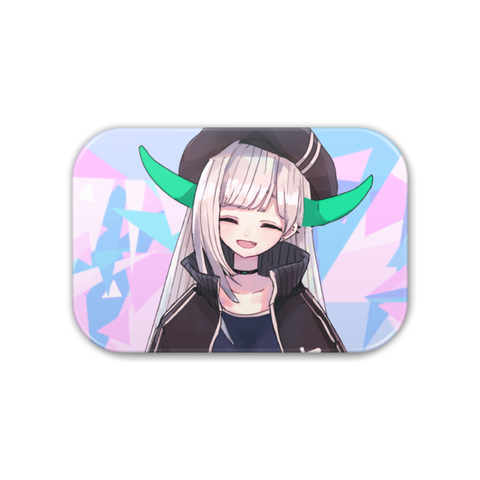 缶バッジ - 角丸 76x51mm