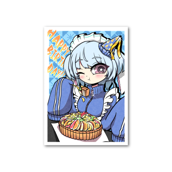 フォト風カード - 縦 - 片面