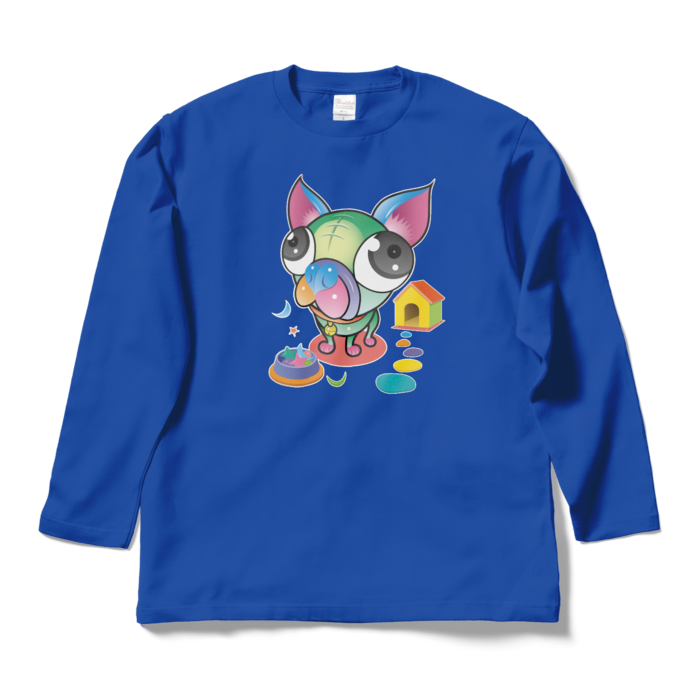 ロングスリーブTシャツ - L - ロイヤルブルー