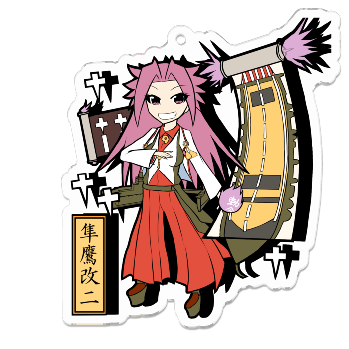 アクリルキーホルダー - 70 x 70 (mm)