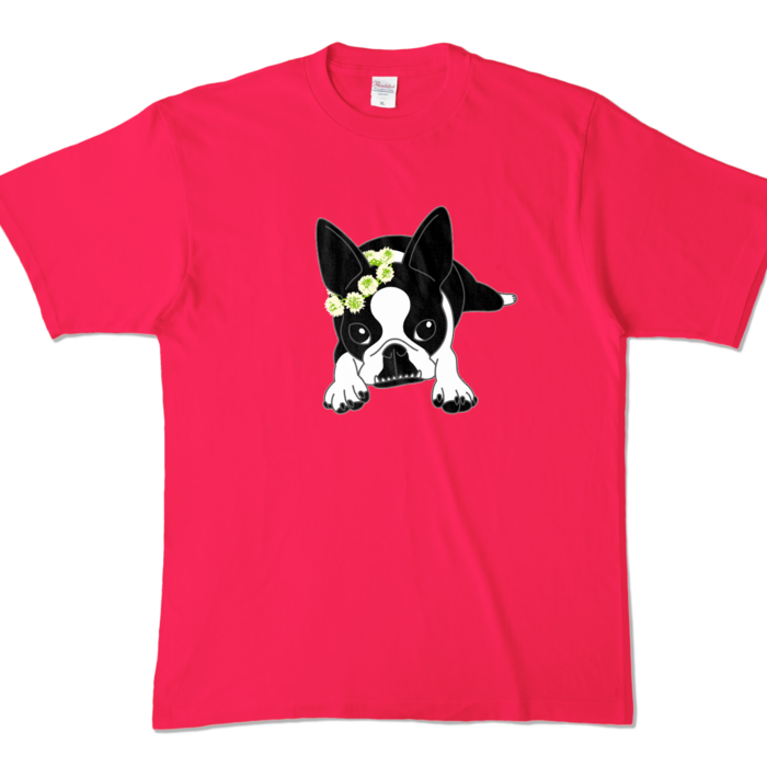 カラーTシャツ - XL - ホットピンク (濃色)