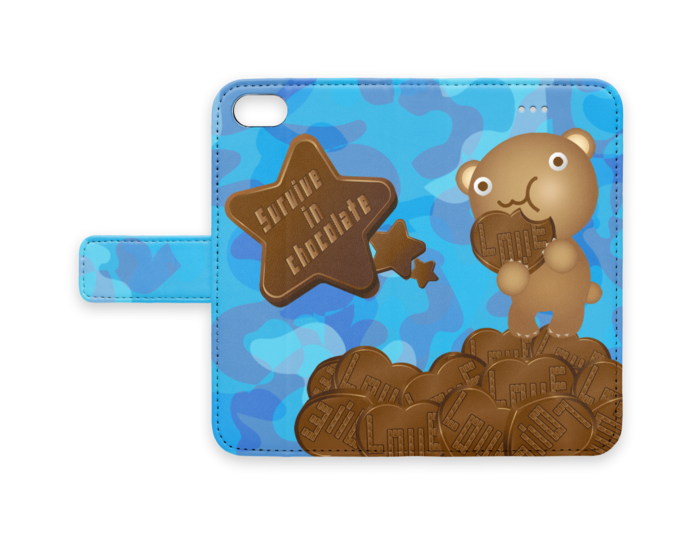 手帳型iPhoneケース - iPhone 8 / 7 - ストラップ穴 なし