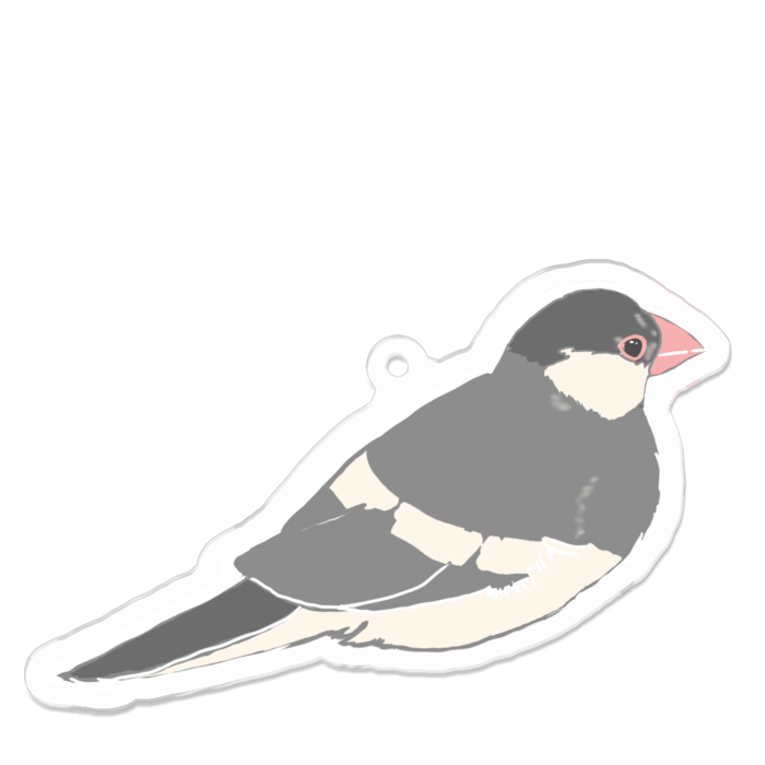 アクリルキーホルダー - 70 x 70 (mm)