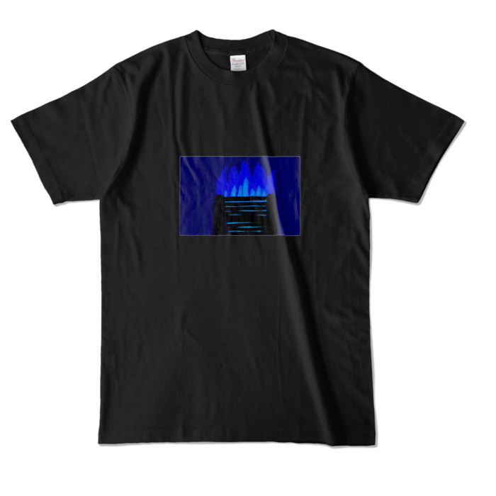 カラーTシャツ - L - ブラック (濃色)