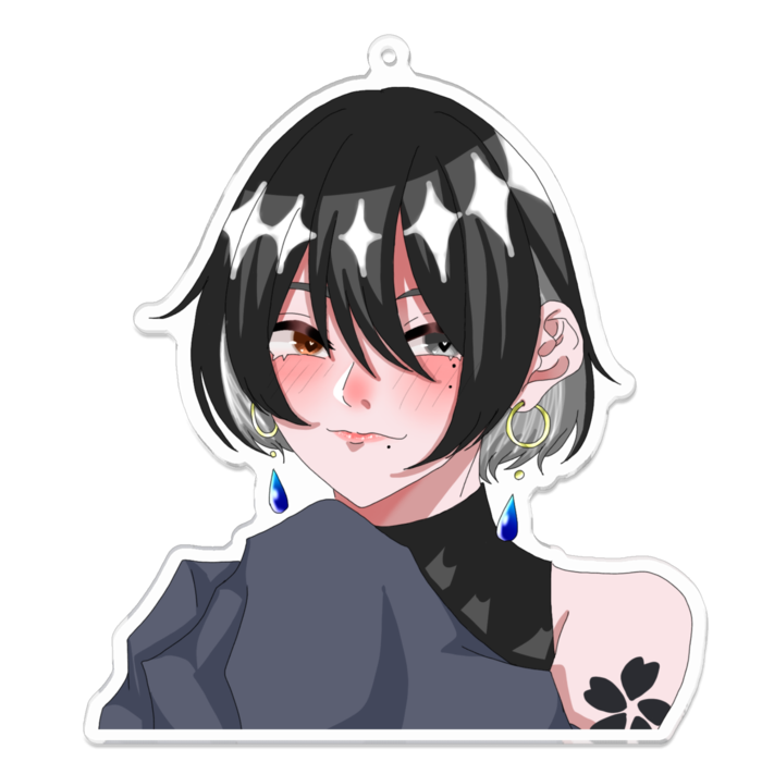 アクリルキーホルダー - 100 x 100 (mm)