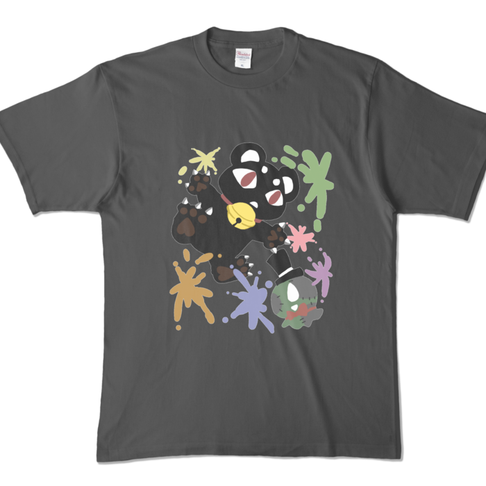 カラーTシャツ - XL - チャコール (濃色)