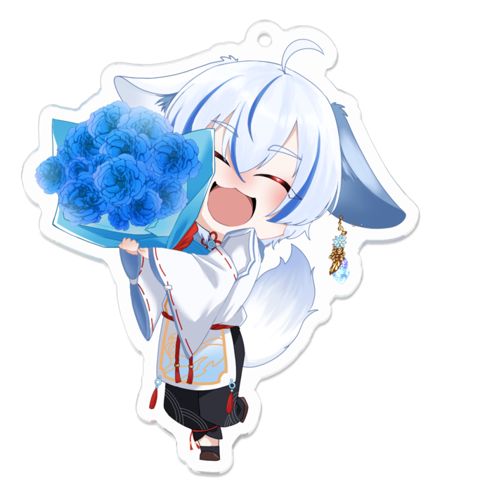 アクリルキーホルダー - 70 x 70 (mm)