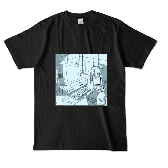 カラーTシャツ - L - ブラック (濃色)