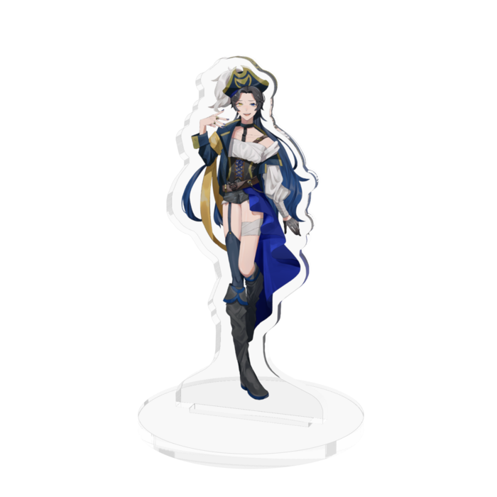 海賊ルカ アクリルフィギュア - 70x70mm 1人