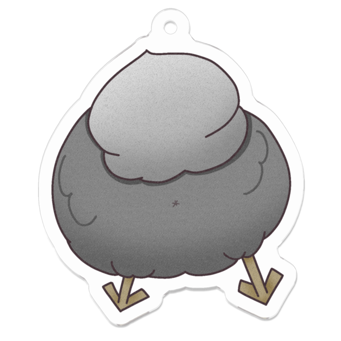 アクリルキーホルダー - 50 x 50 (mm)