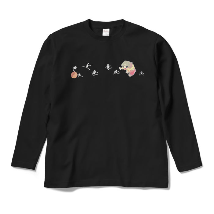 ロングスリーブTシャツ - M - ブラック