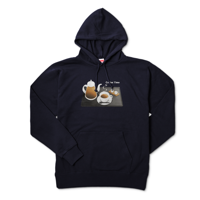 プルパーカー　紺色　XL