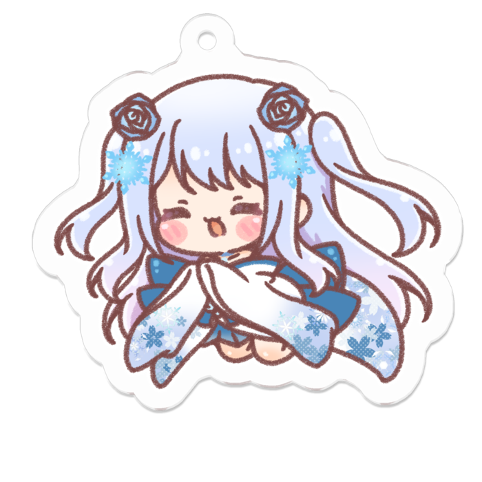 アクリルキーホルダー - 50 x 50 (mm)